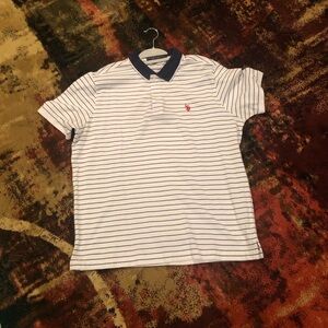 Men’s Striped Polo Shirt lot of two